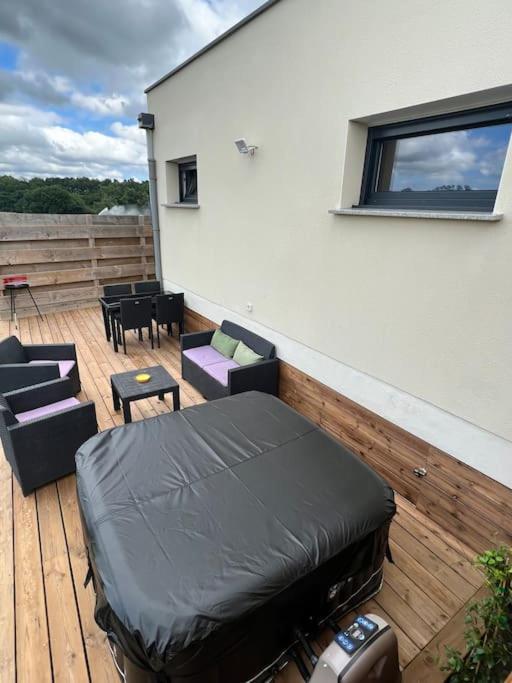 T2 Neuf, Terrasse Et Spa Prive Apartment Josse Luaran gambar